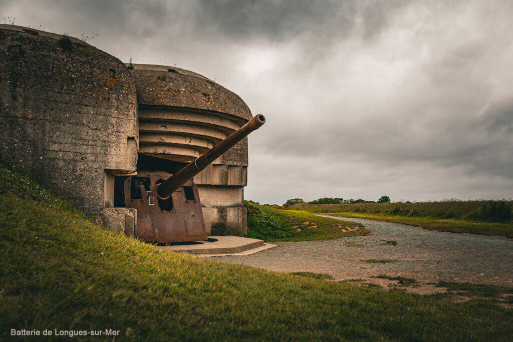 D-DAY bunker canon plage du debarquement Normandy- Hotel de la Ranconniere