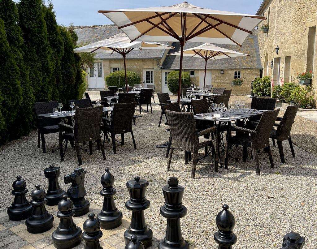 Restaurant Terrasse - Ferme de la Rançonnière