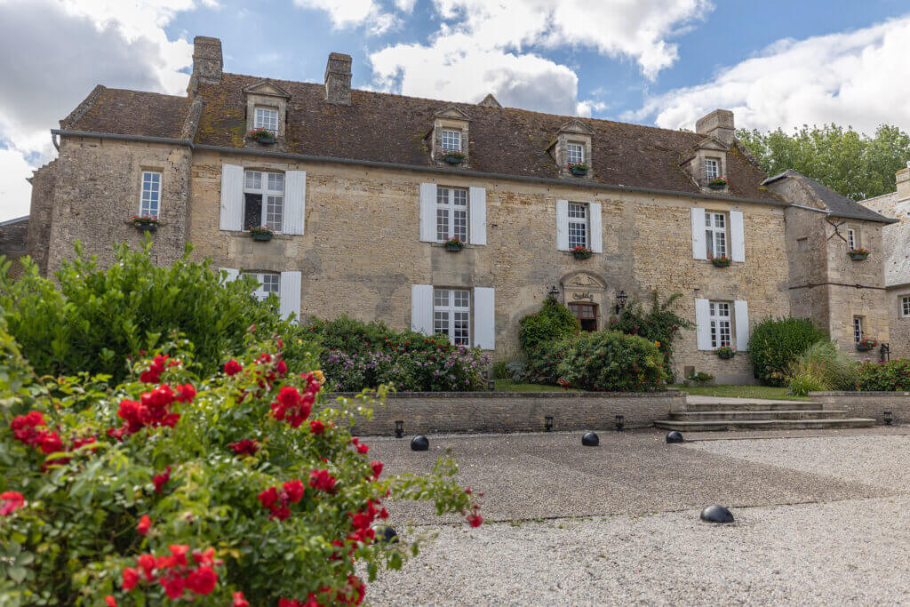 Manoir de l'hotel 4 étoiles Ferme de la Ranconniere en Normandie