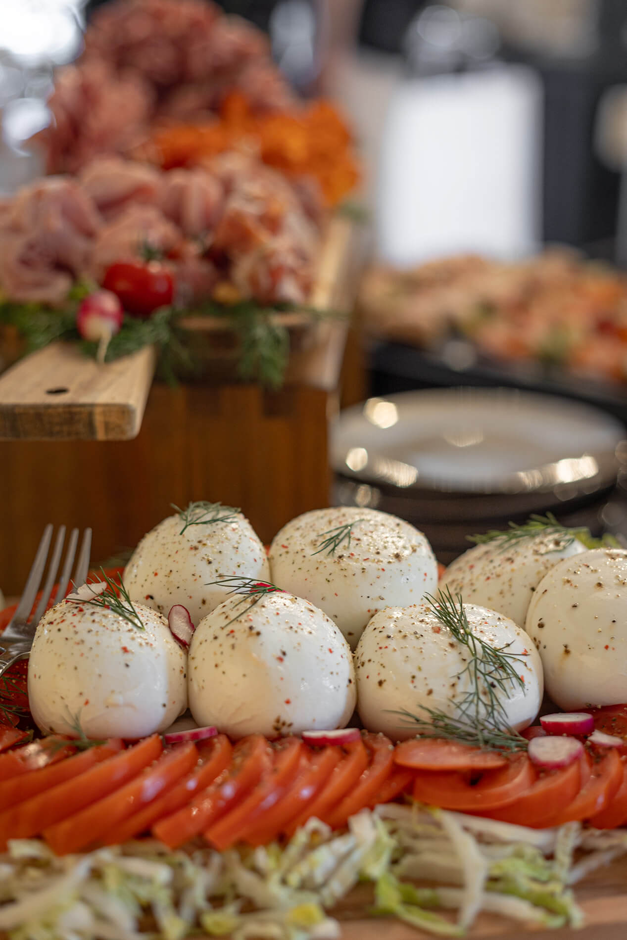 Brunch de la Ferme de la Ranconniere dans le Calvados proche de Caen en Normandie