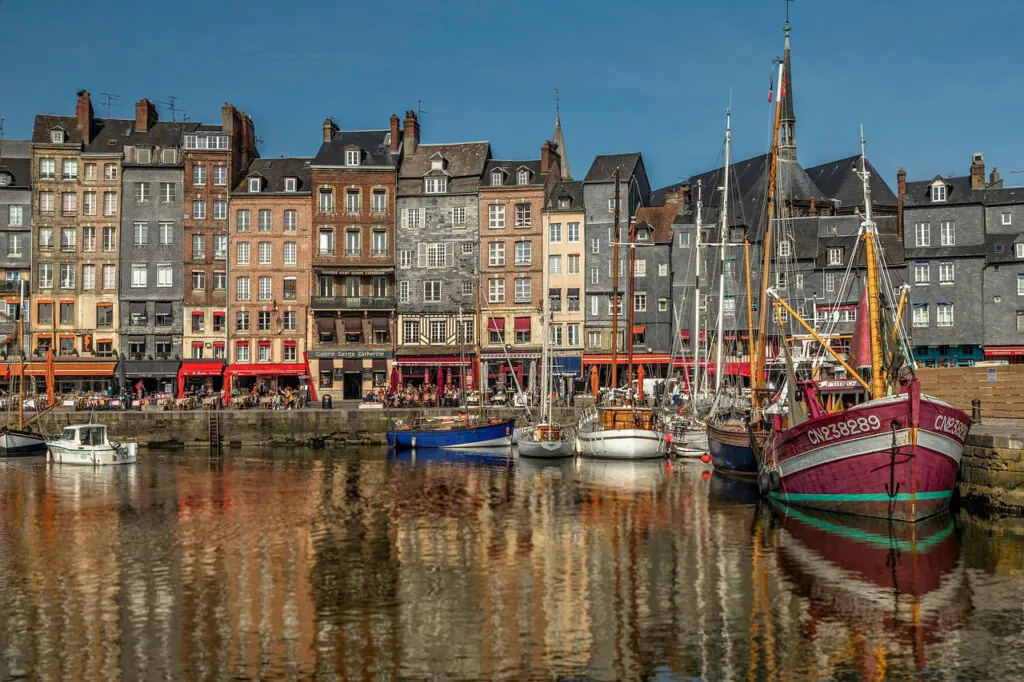 Tourism at the port of Honfleur