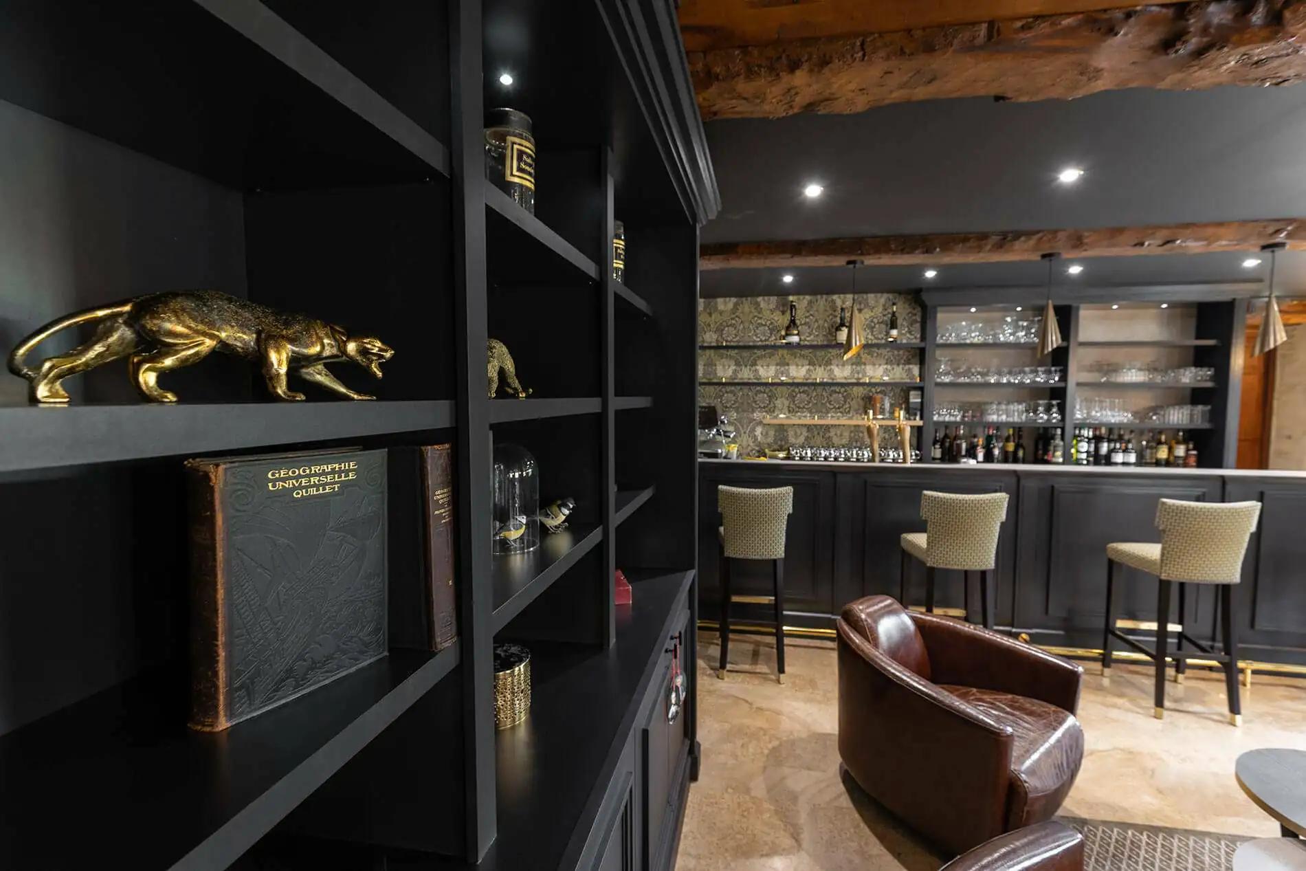 Vue intérieur du bar