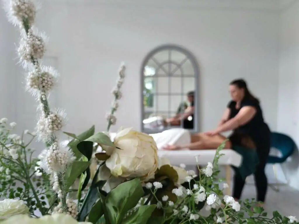 toucher au bonheur , massage